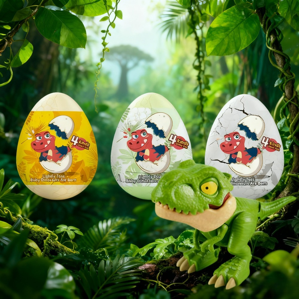 Food Storage Eggs - Toy Deformation Dinosaur Egg Cute Bite