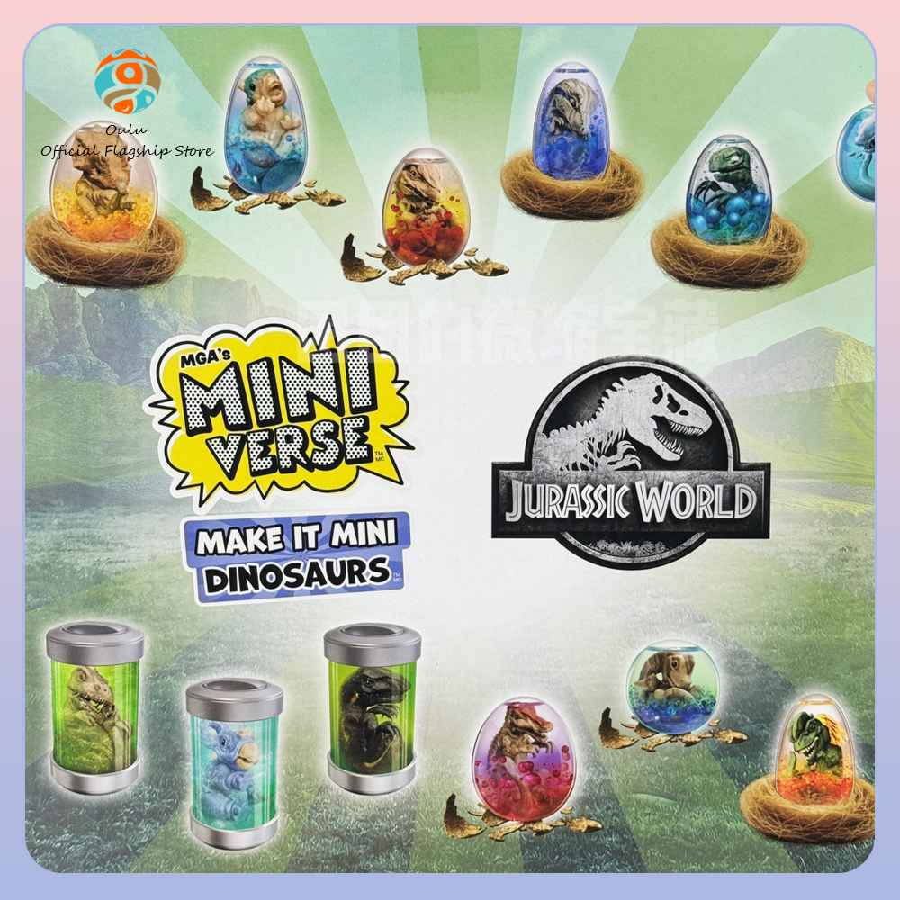 Food Storage Eggs - New Miniverse Jurassic Dino Balls Blind