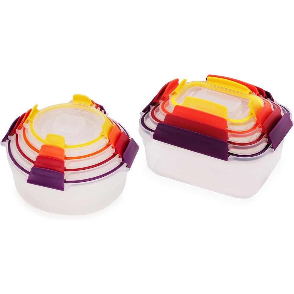 Food Storage Lid - 16-piece Plastic BPA Free Food Storage
