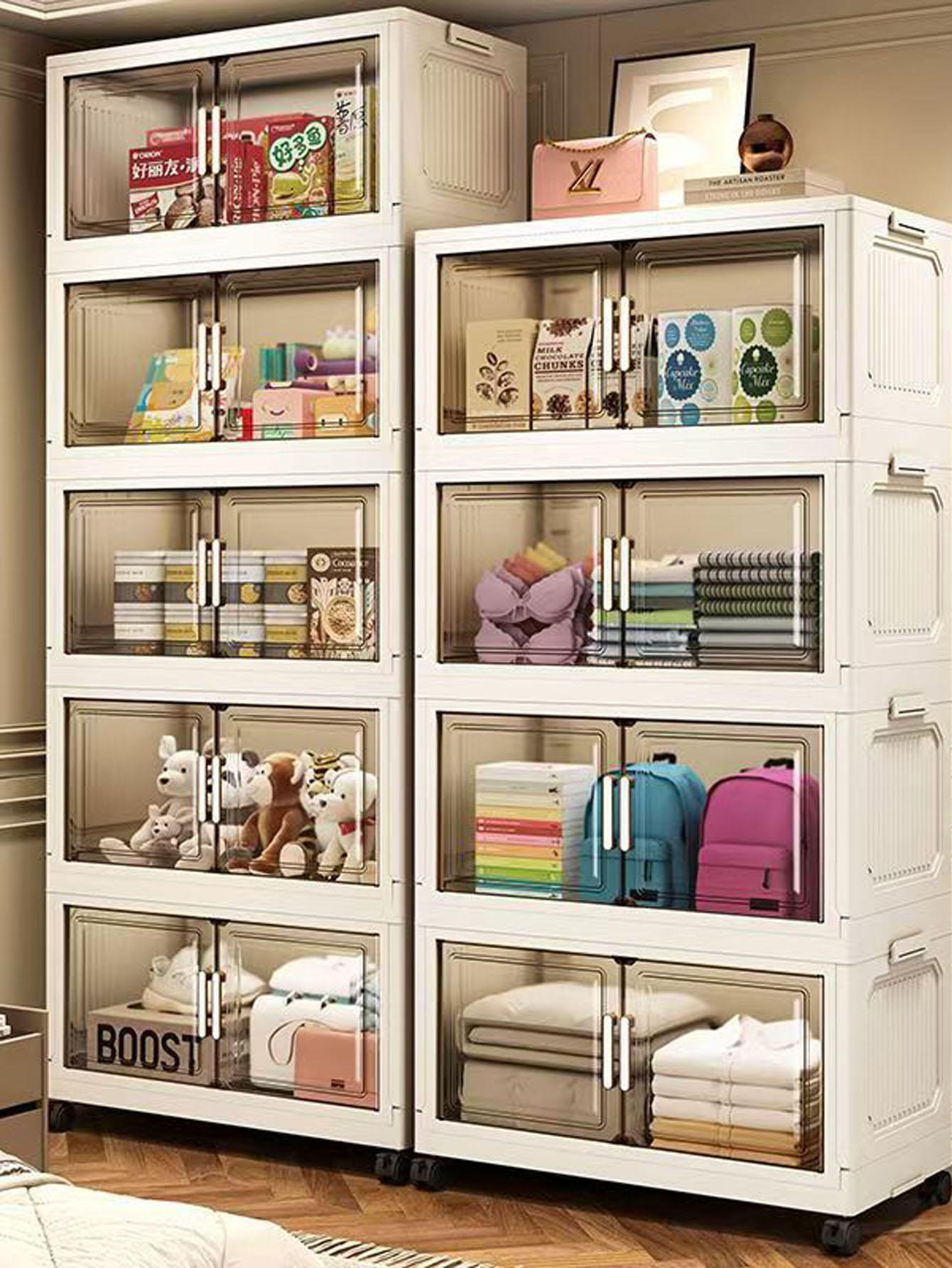 Food Storage Cabinet For Kitchen - Storage Cabinet Folding Storage Box Home