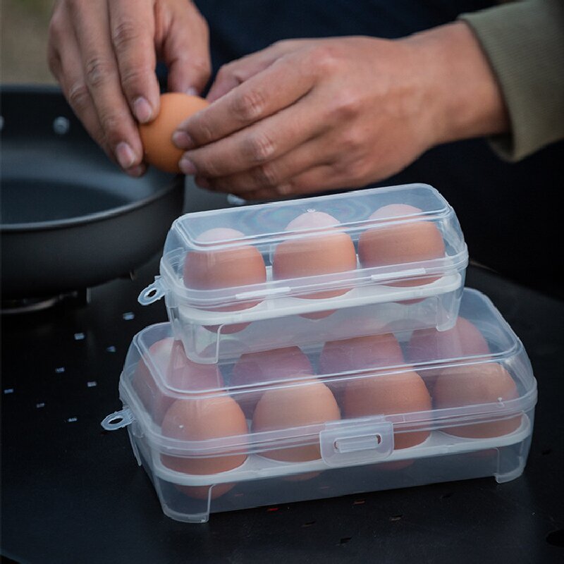 Food Storage Eggs - Outdoor Shockproof Egg Box Storage Box,