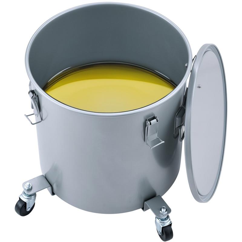 Food Storage Lid - Carbon Steel Oil Transport Container 10