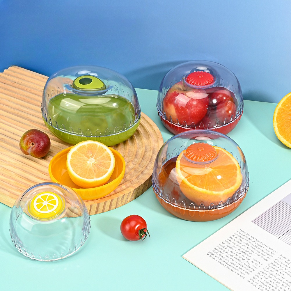 Food Storage Square Containers - Vegetable Fruits Airtight Crisper Refrigerator Food