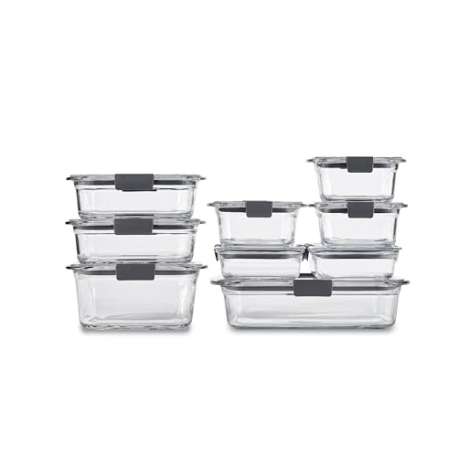 Food Storage Set Glass - Brilliance Glass Food Storage Containers Assorted