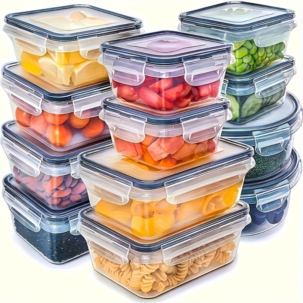 Food Storage Safe - Set BPA-Free Airtight Food Containers with