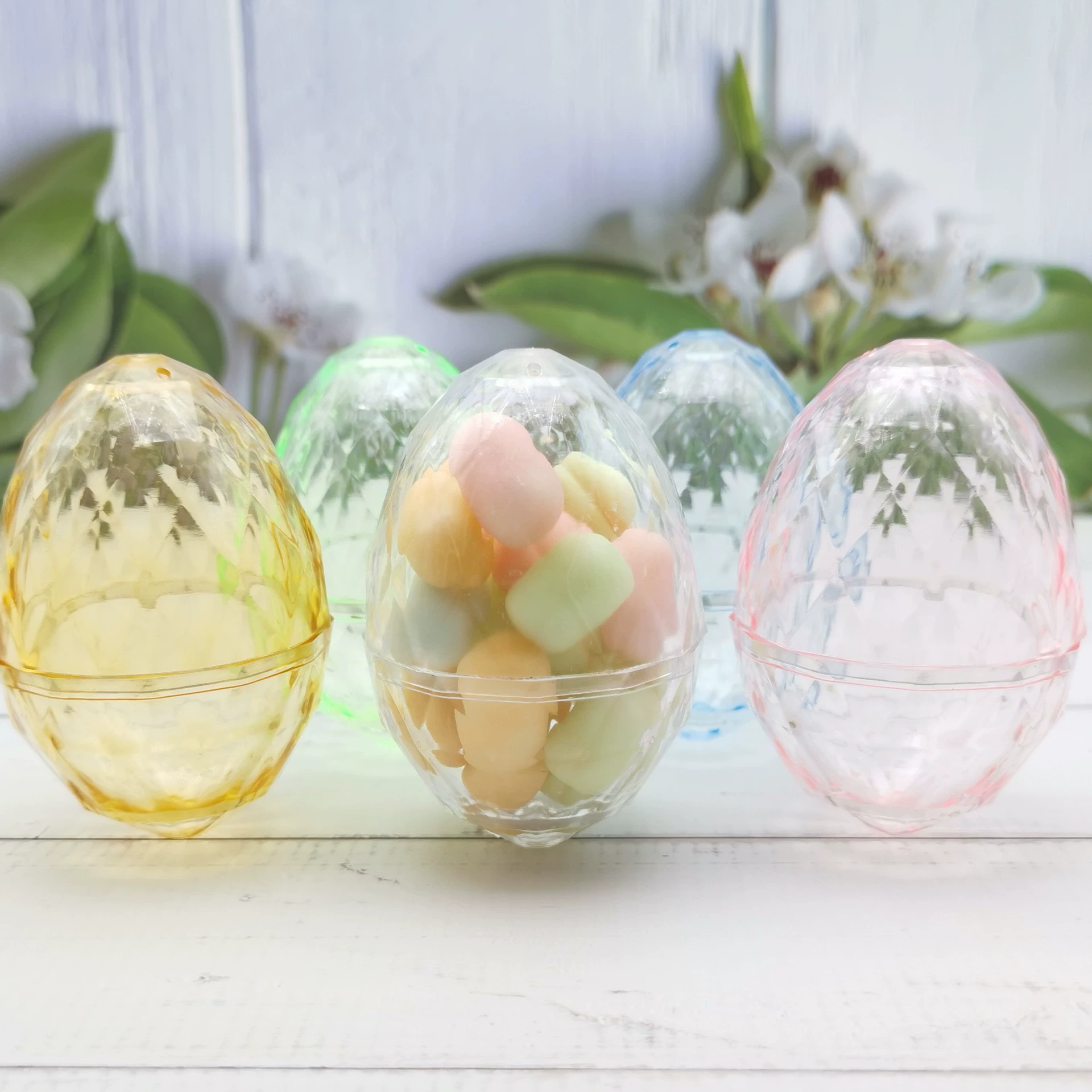 Food Storage Eggs - 5Pcs Easter Theme Plastic Candy Box