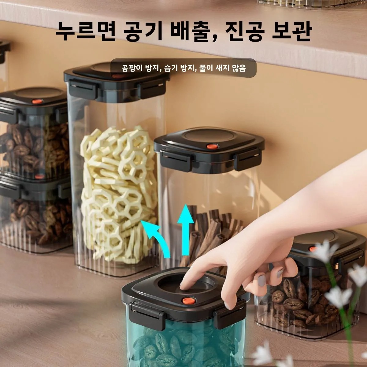 Plastic Vacuum Sealed Tank Cof - Food Storage Square Containers reseña y precio