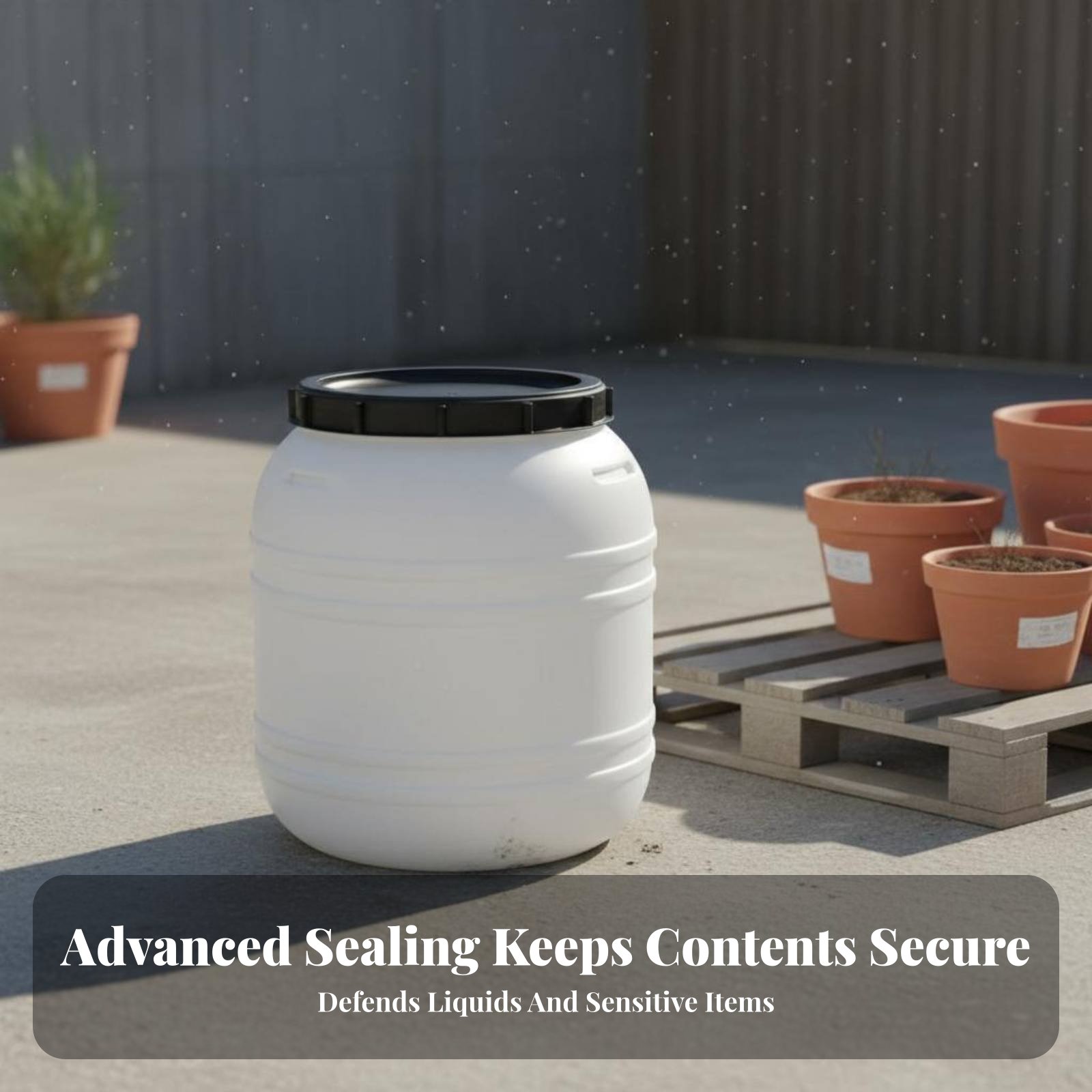 Food Grade Plastic Barrel Airt - Food Storage Lid reseña y precio
