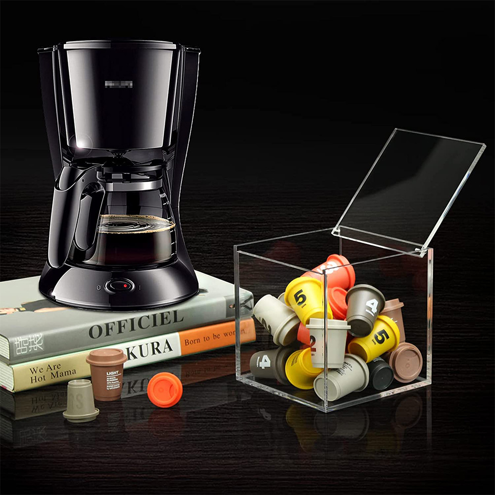 Acrylic Capsule coffee storage - Food Storage Types reseña y precio