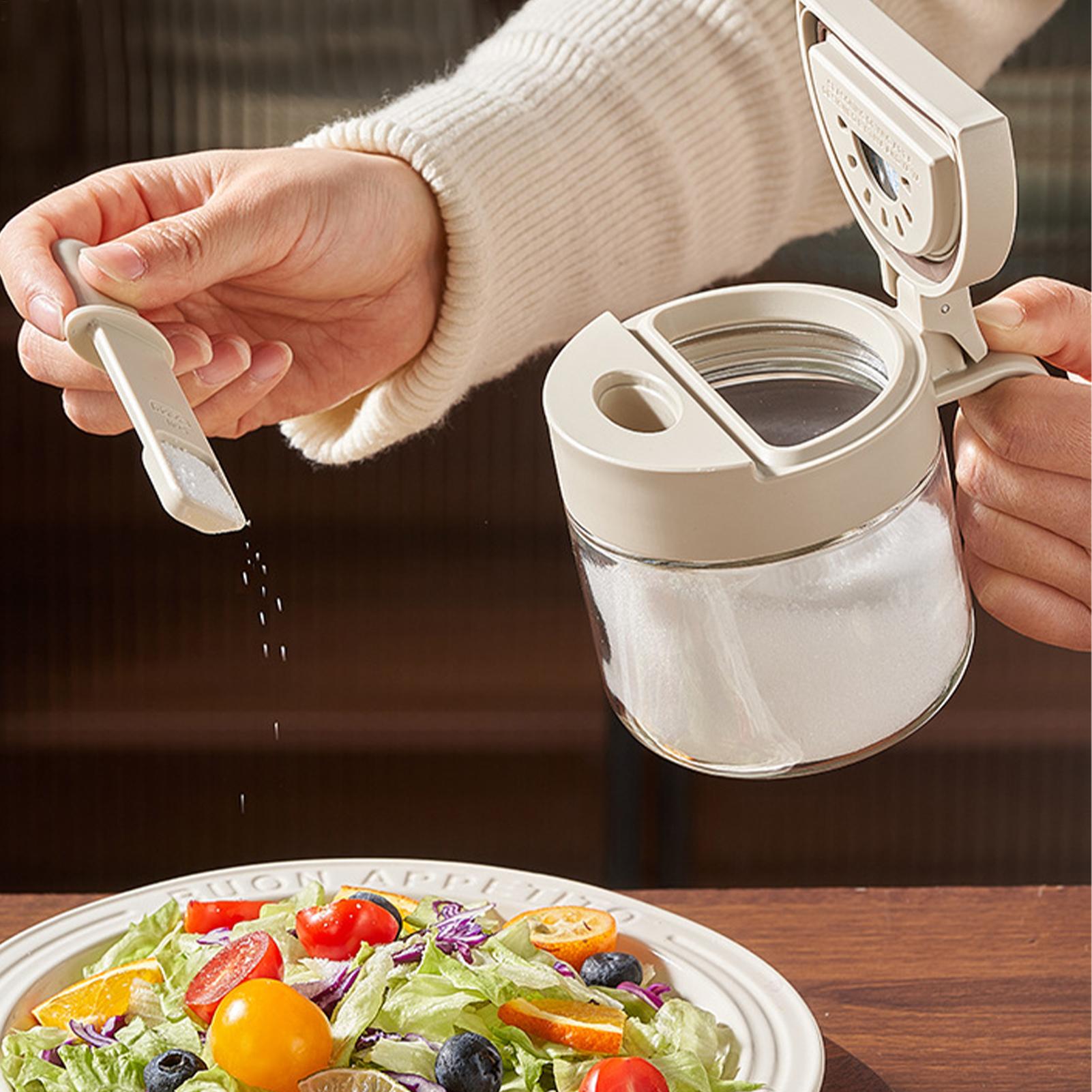 Seasoning Bottles with Spoon C - Food Storage Cabinet For Kitchen reseña y precio