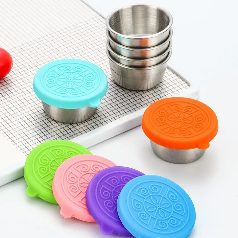 6PC/Set 304 Stainless Steel Di - Silicone Stretch Lid reseña y precio