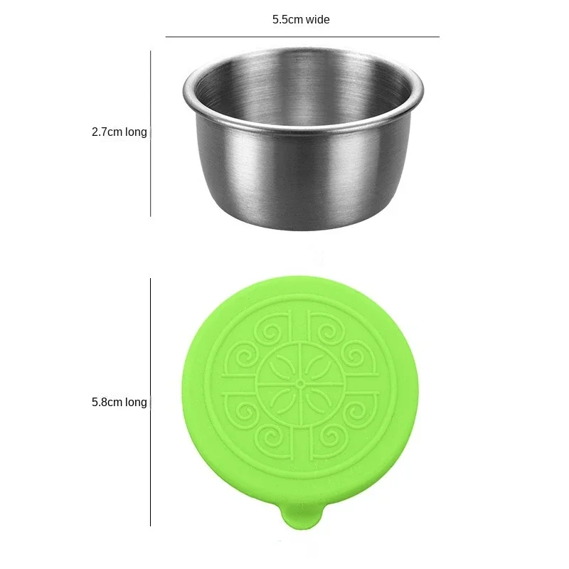 6PC/Set 304 Stainless Steel Di - Silicone Stretch Lid reseña y precio