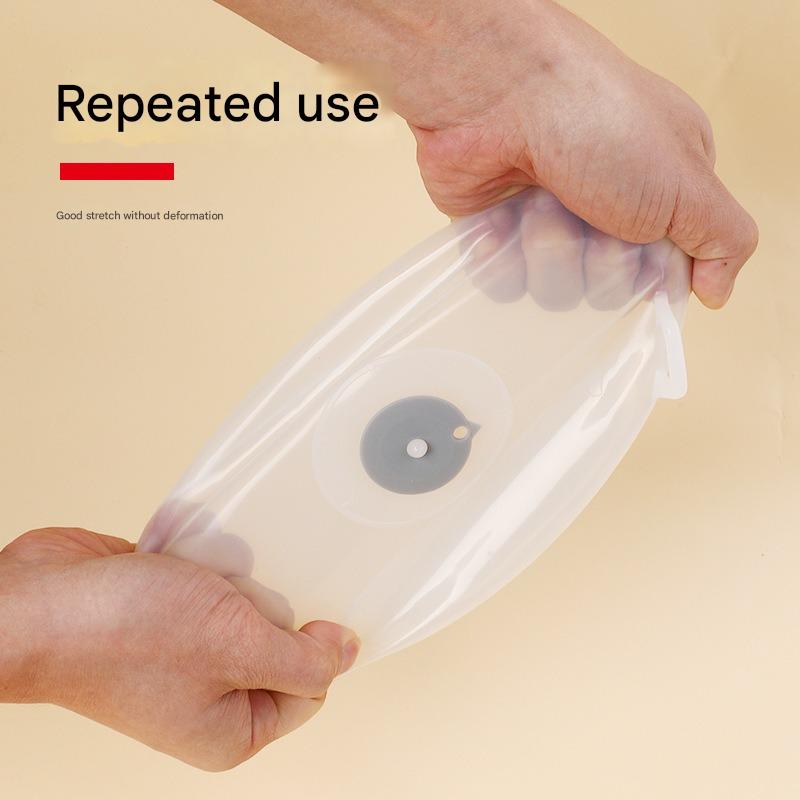 4Pcs/Set Silicone Fresh-keepin - Silicone Stretch Lid reseña y precio