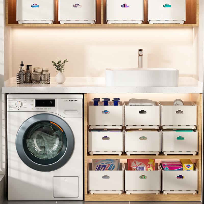 New Retractable Drawer Organiz - Food Storage Cabinet For Kitchen reseña y precio