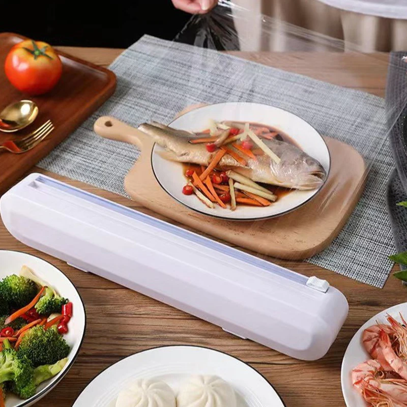Fixing Foil Cling Film Wrap Di - Food Storage Dispenser reseña y precio