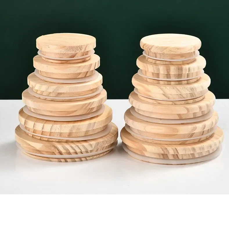 Reusable Bamboo Wood Lids Vari - Silicone Stretch Lid reseña y precio