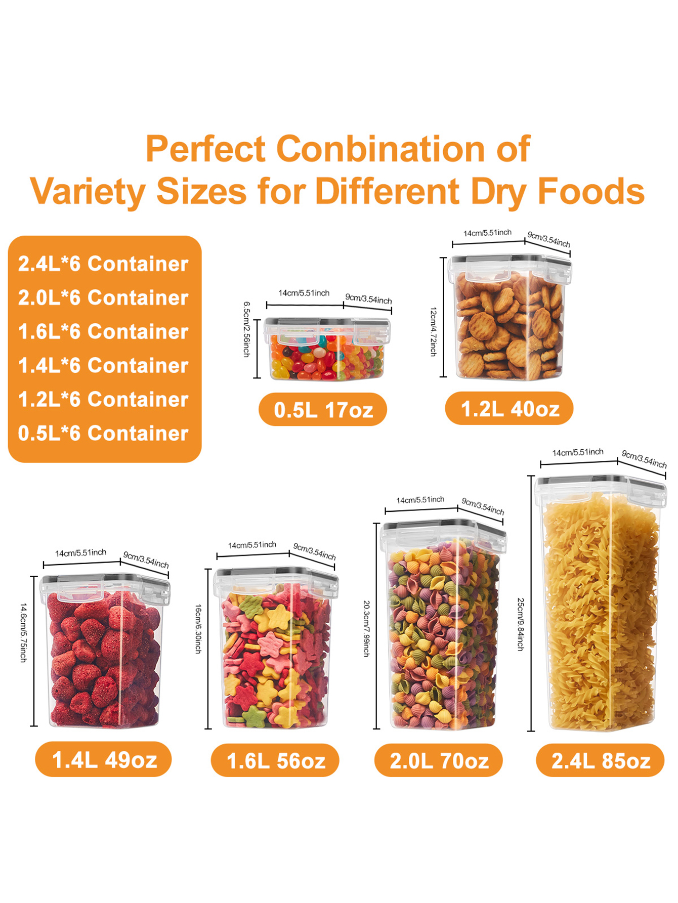 36PCS-Closed food storage cont - Food Storage Lid reseña y precio