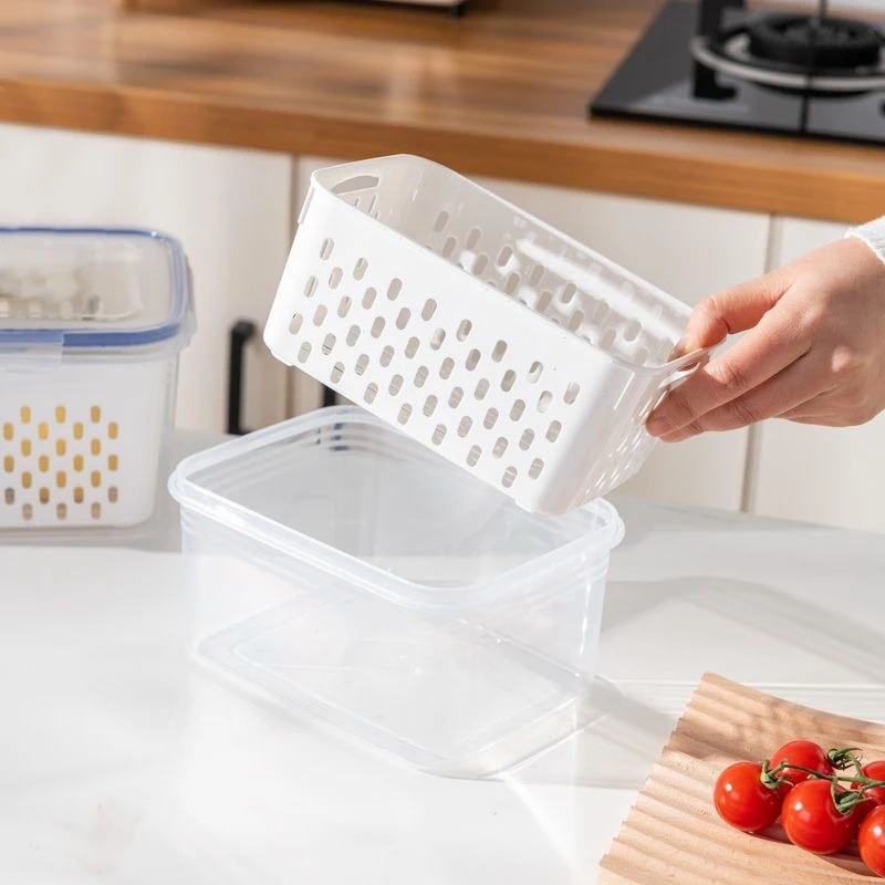 Refrigerator Storage Box, Drai - Food Storage Eco Friendly reseña y precio