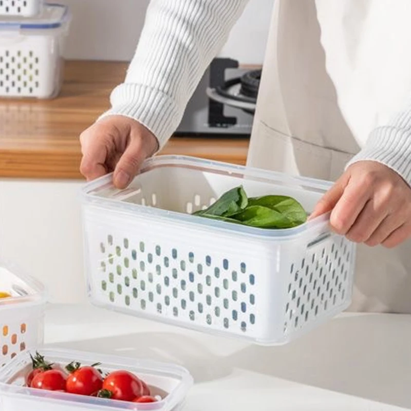 Refrigerator Storage Box, Drai - Food Storage Eco Friendly reseña y precio