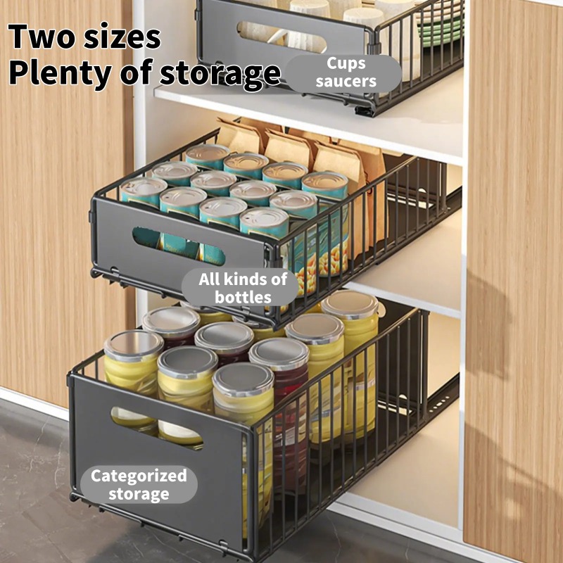 1pcs Kitchen Storage Rack with - Food Storage Cabinet For Kitchen reseña y precio