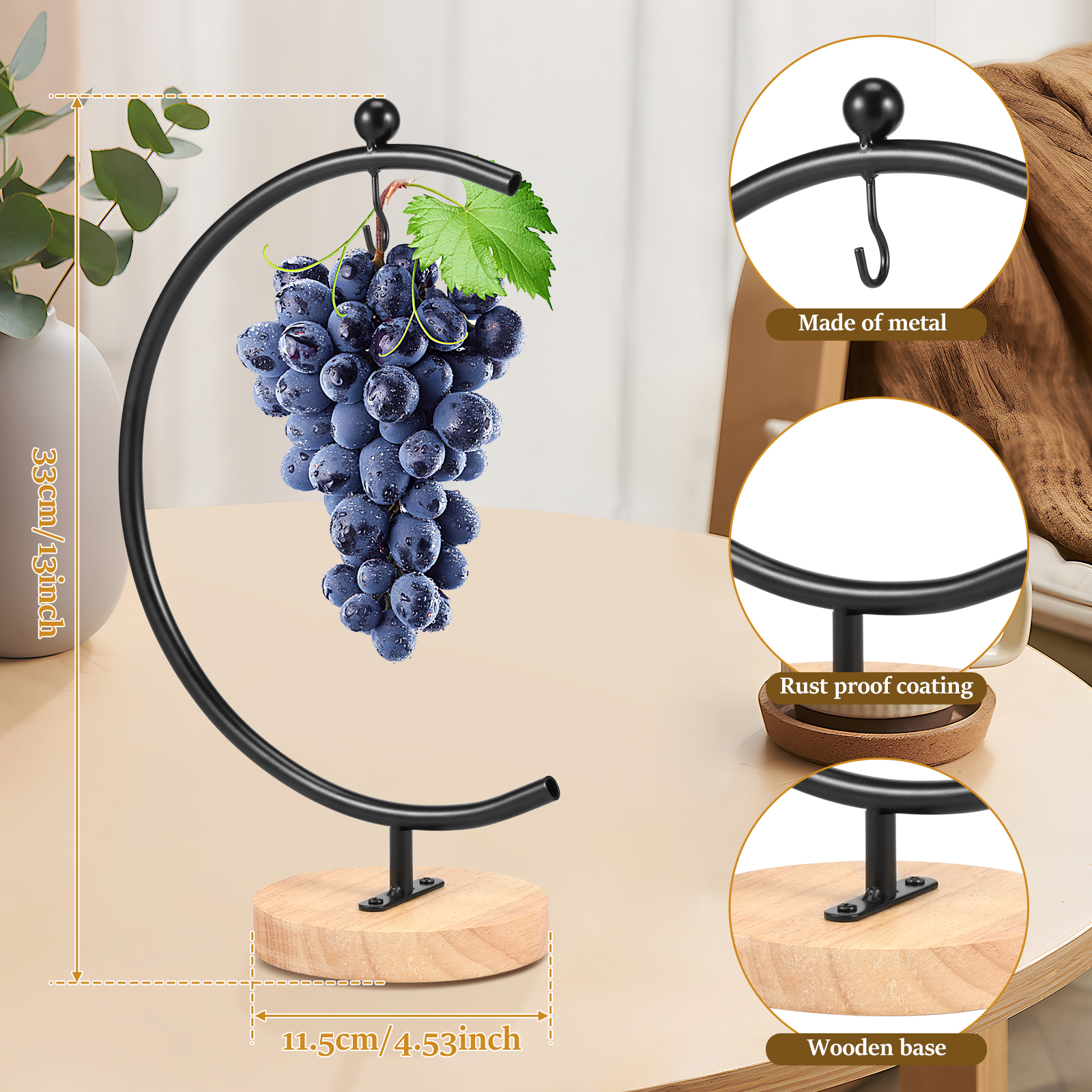 Banana Holder Moon Shape Banan - Food Storage Types reseña y precio