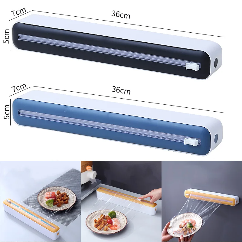 Food Film Dispenser Magnetic P - Food Storage Dispenser reseña y precio