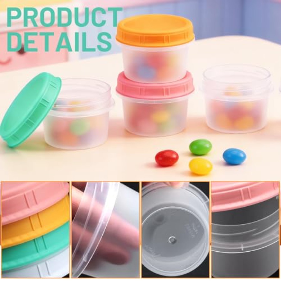 12 Pack Freezer Containers wit - Food Storage Lid reseña y precio
