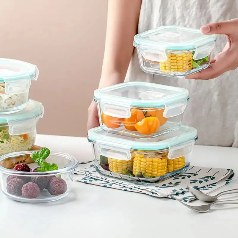 18Pcs Glass Food Storage Conta - Glass Food Storage Xl reseña y precio