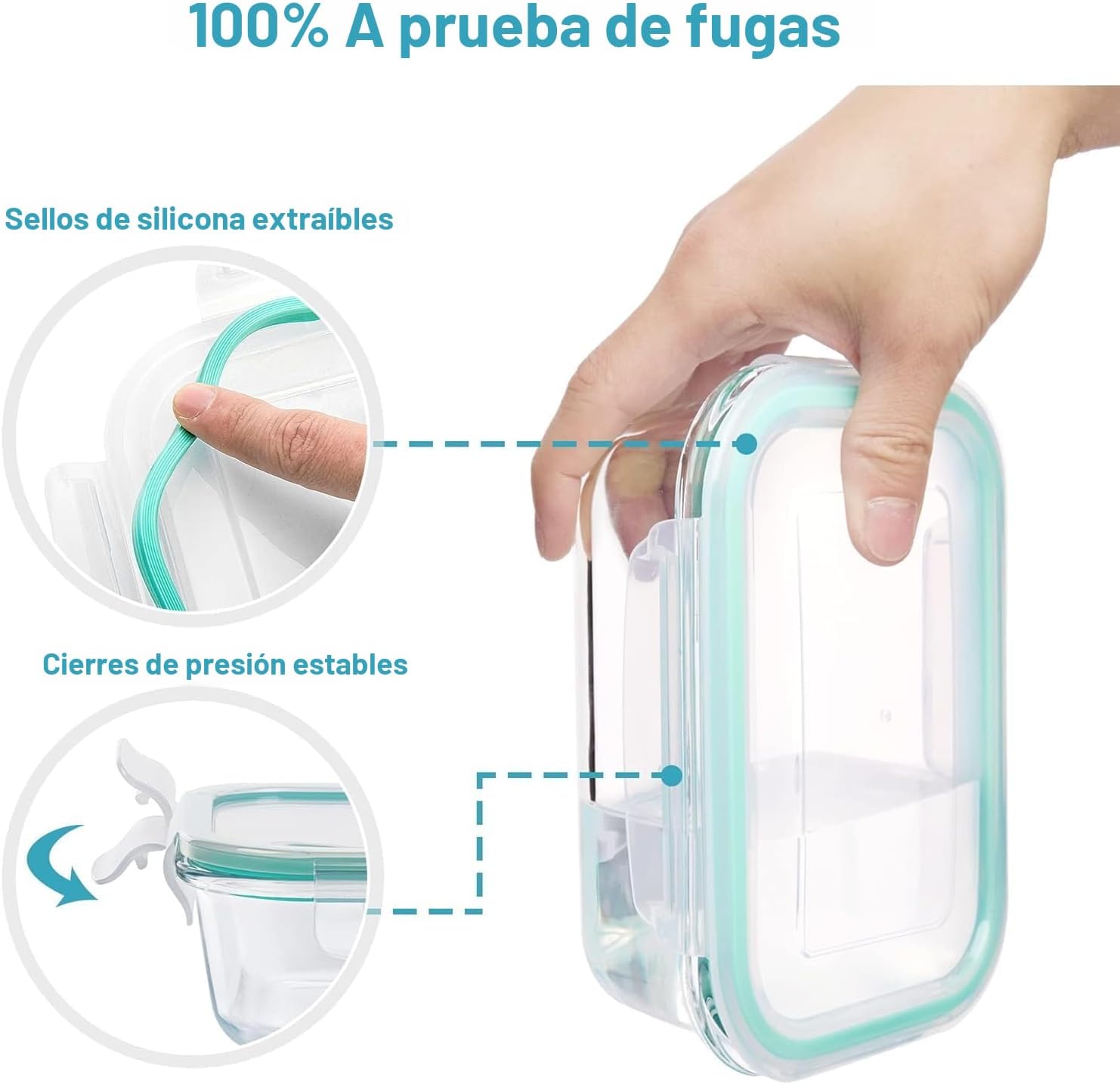 18Pcs Glass Food Storage Conta - Glass Food Storage Xl reseña y precio