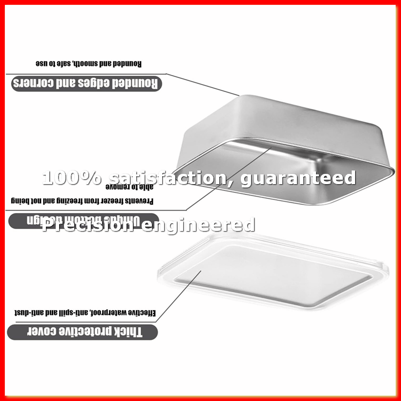 Stainless Steel Containers for - Food Storage Lid reseña y precio