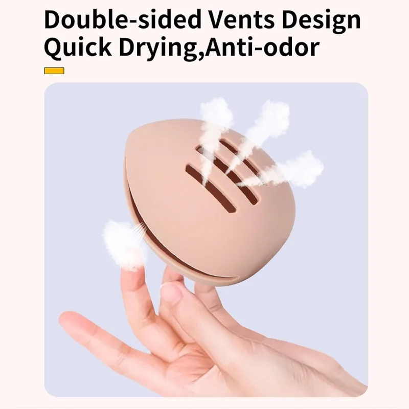 Silicone Beauty Egg Breathable - Food Storage Eggs reseña y precio