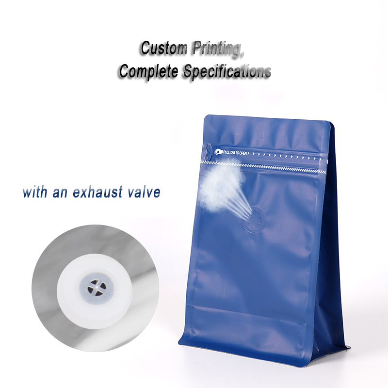 Custom Coffee Bags With Valve  - Zebra Food Storage reseña y precio