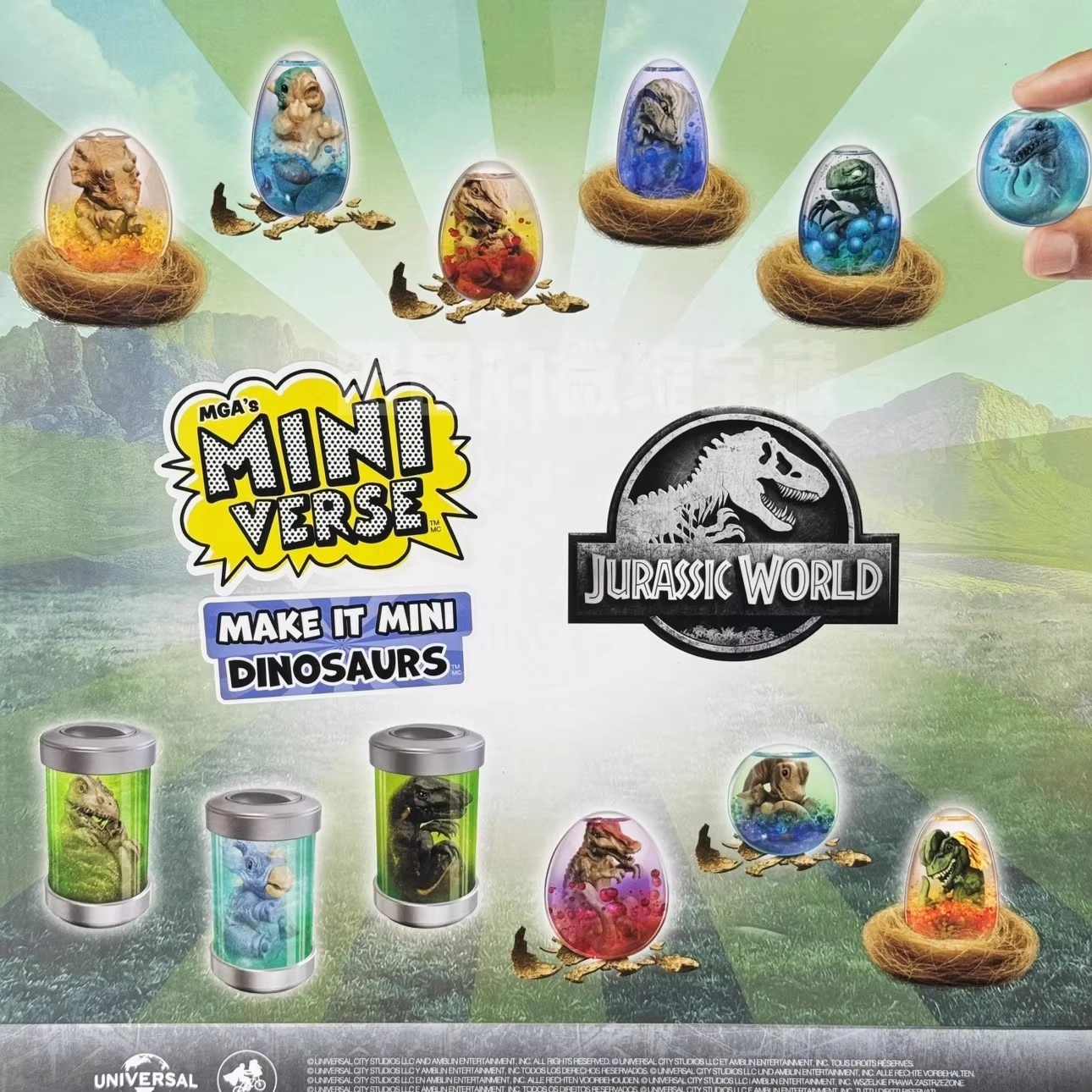 New Miniverse Jurassic Dino Ba - Food Storage Eggs reseña y precio
