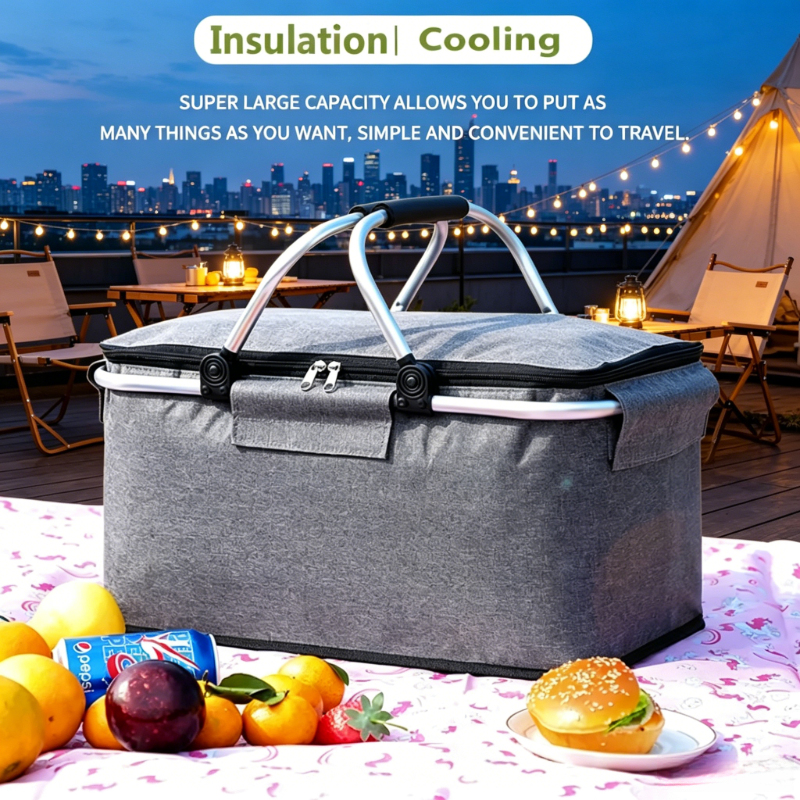 Foldable Large Capacity Insula - Food Storage Square Containers reseña y precio