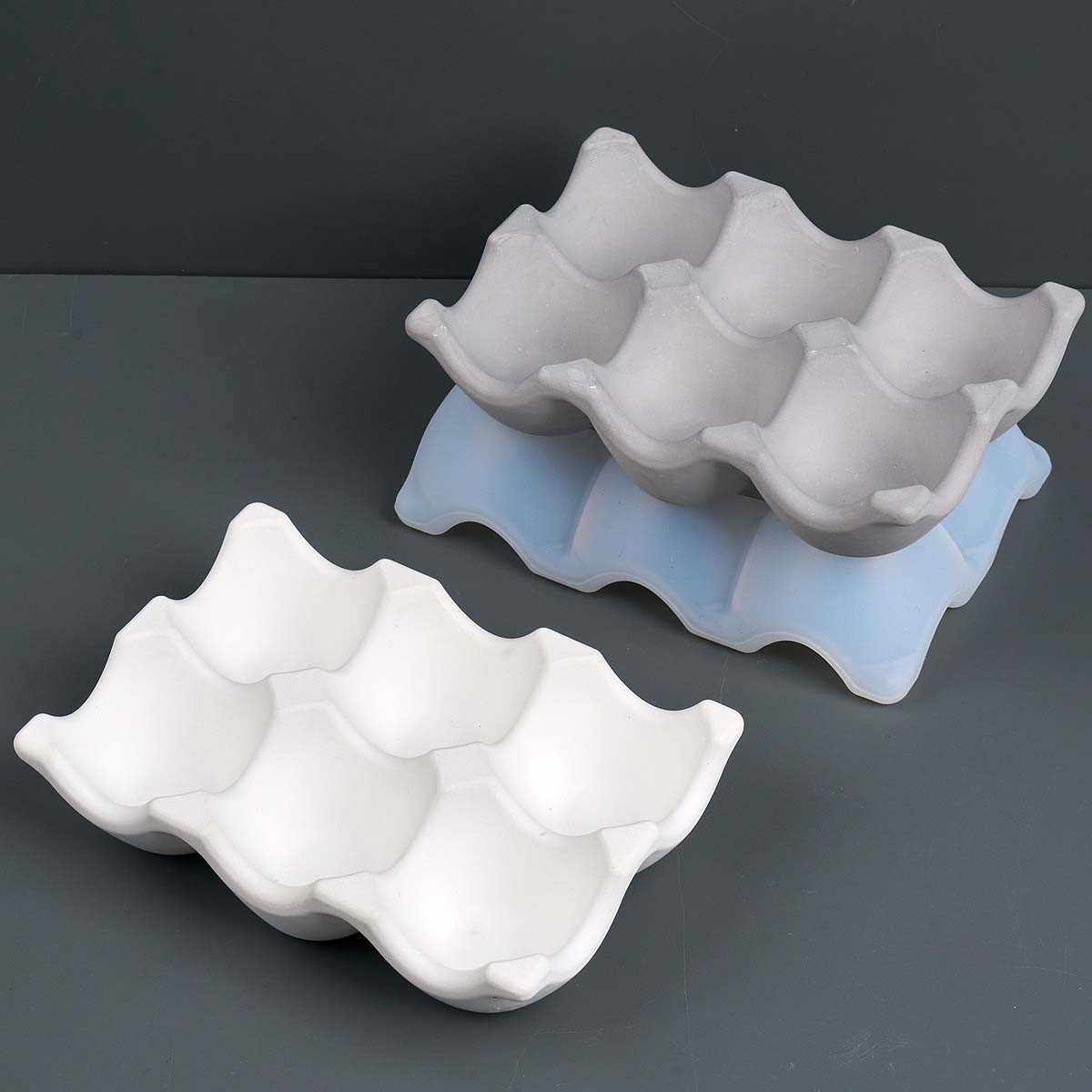 6-Compartment Egg Holder Silic - Food Storage Eggs reseña y precio