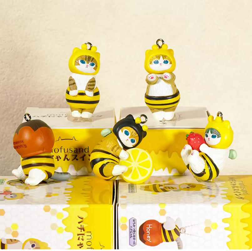 Shaped Mofusand Bee Blind Box  - Food Storage Eggs reseña y precio