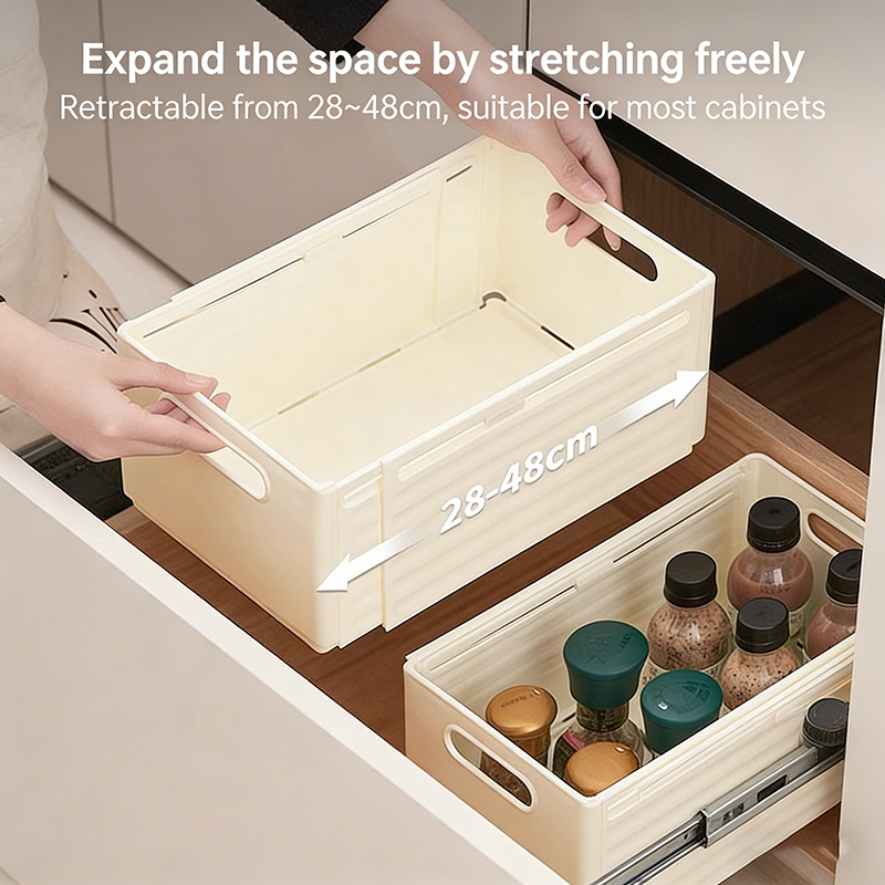 Scalable Drawer Organizer, Adj - Food Storage Cabinet For Kitchen reseña y precio