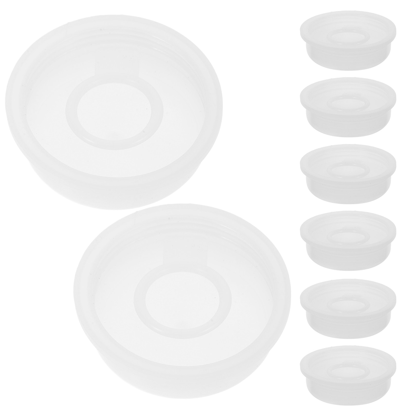 10Pcs Plastic Chemical Bucket  - Food Storage Lid reseña y precio