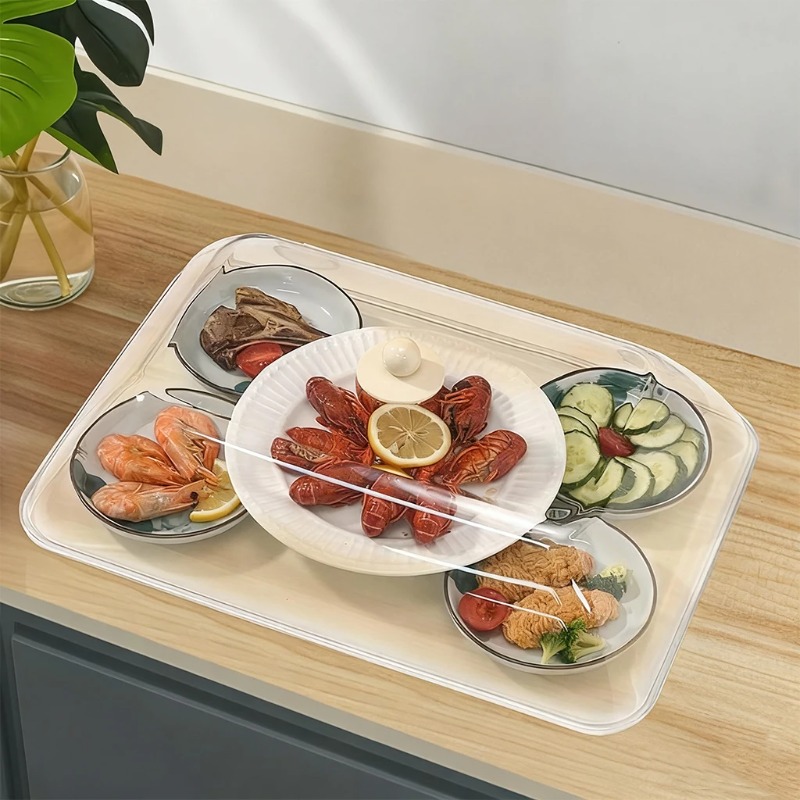 WORTHBUY Reusable Plastic Food - Food Storage Lid reseña y precio