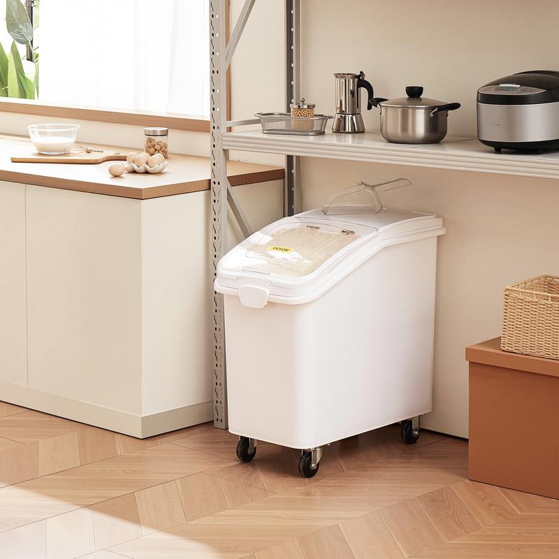 Rice Storage Container, 27Gall - Food Storage Dispenser reseña y precio