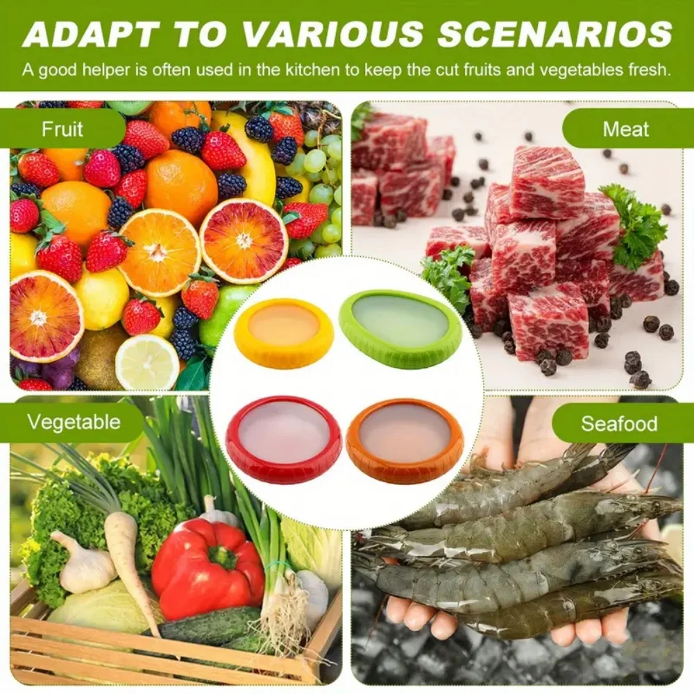 Silicone Fruit and Vegetable F - Food Storage Eco Friendly reseña y precio