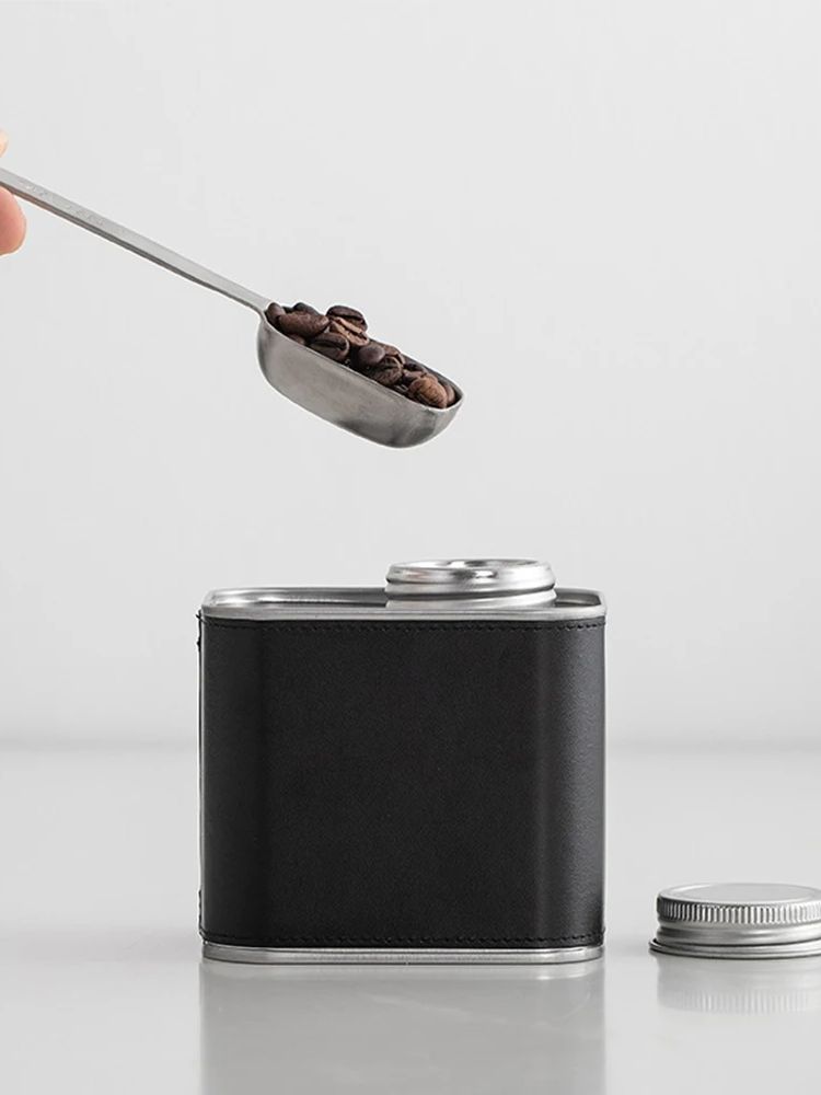 Coffee Bean Airtight Cans Outd - Food Storage Square Containers reseña y precio