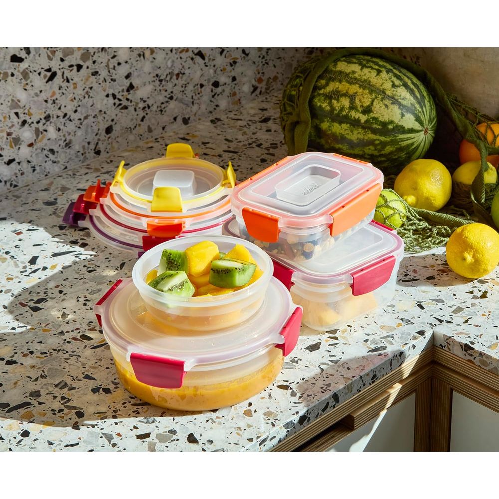 16-piece Plastic BPA Free Food - Food Storage Lid reseña y precio