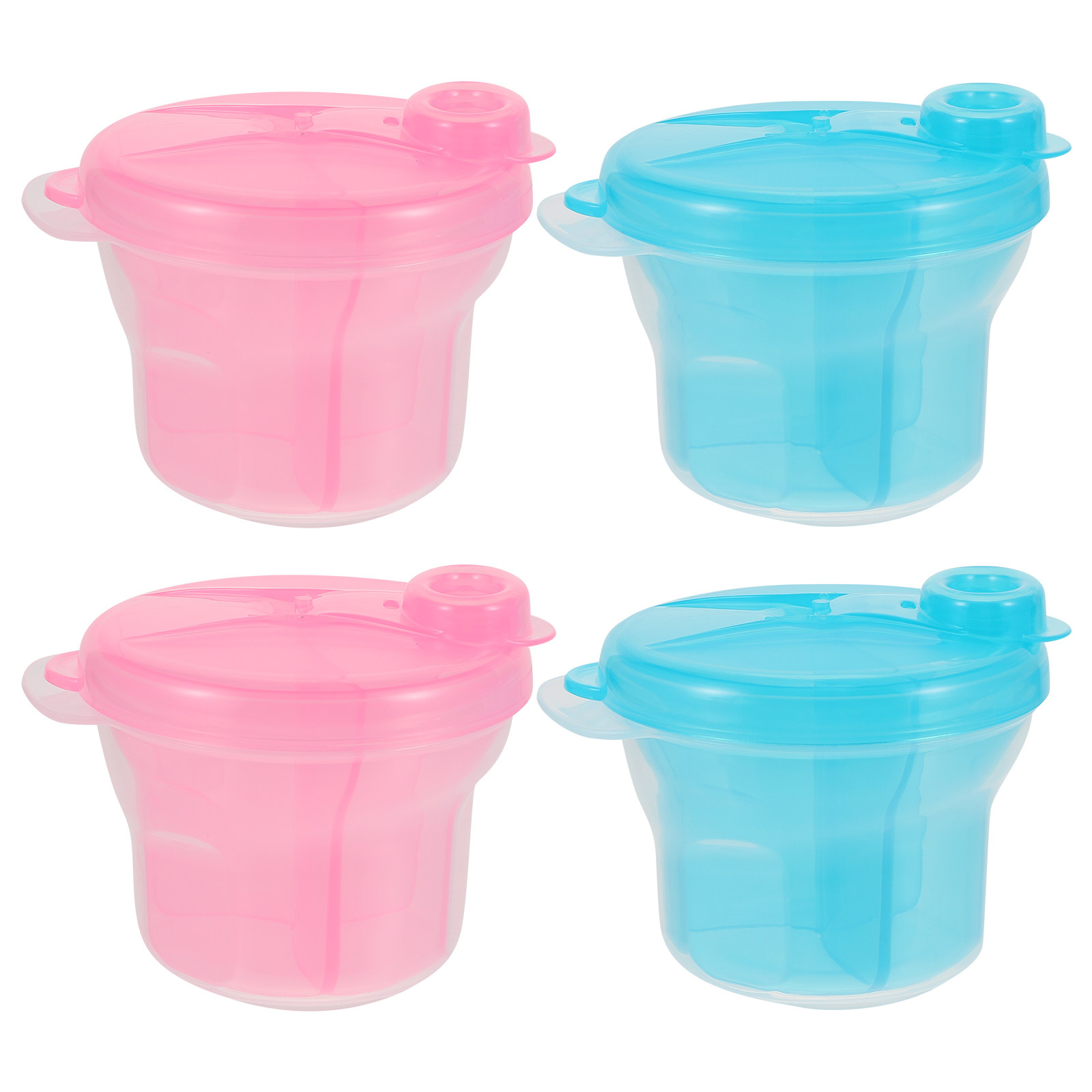 4Pcs Portable Milk Powder Box  - Food Storage Dispenser reseña y precio