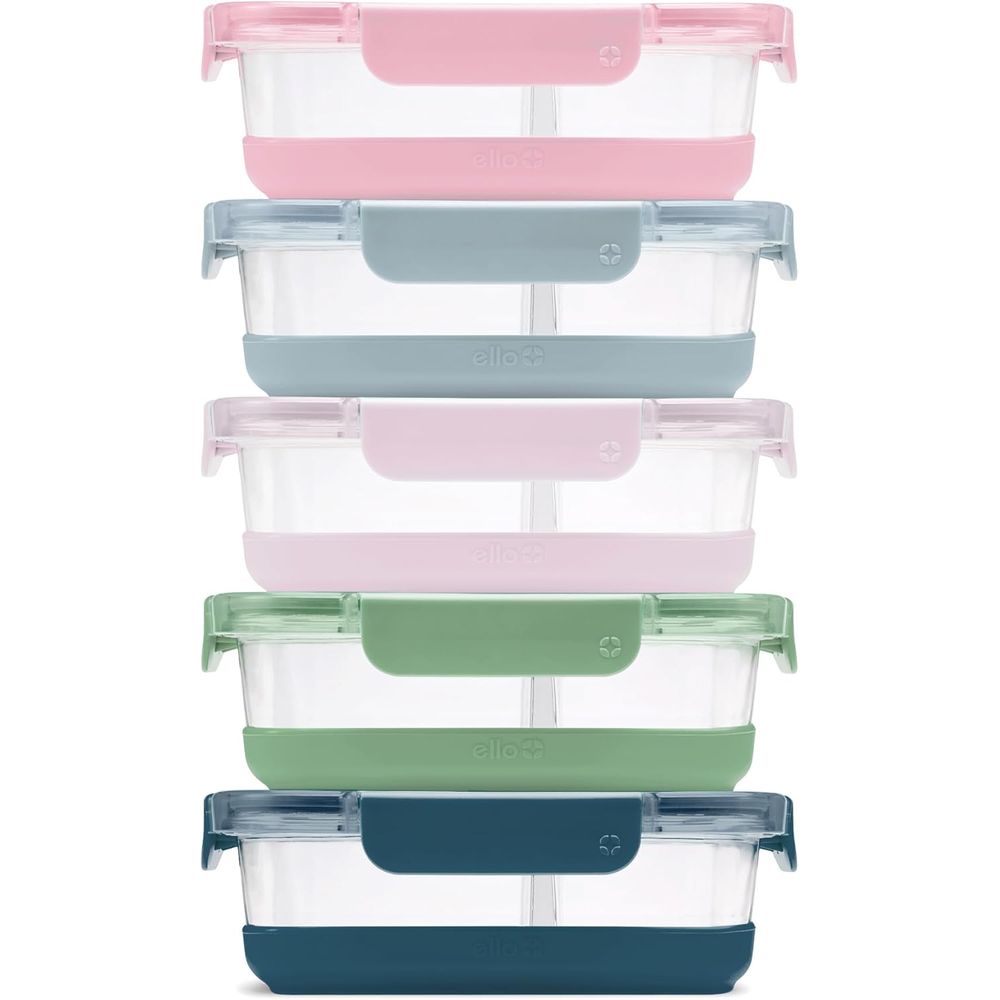 Refresh 3.4 Cup Divided Meal P - Food Storage Set Glass reseña y precio
