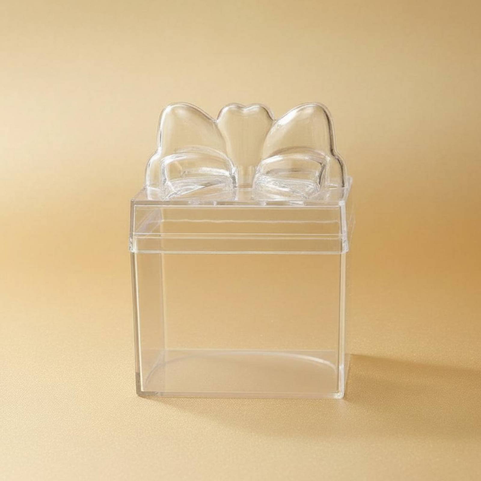 Clear Plastic Candy Box with R - Food Storage And reseña y precio