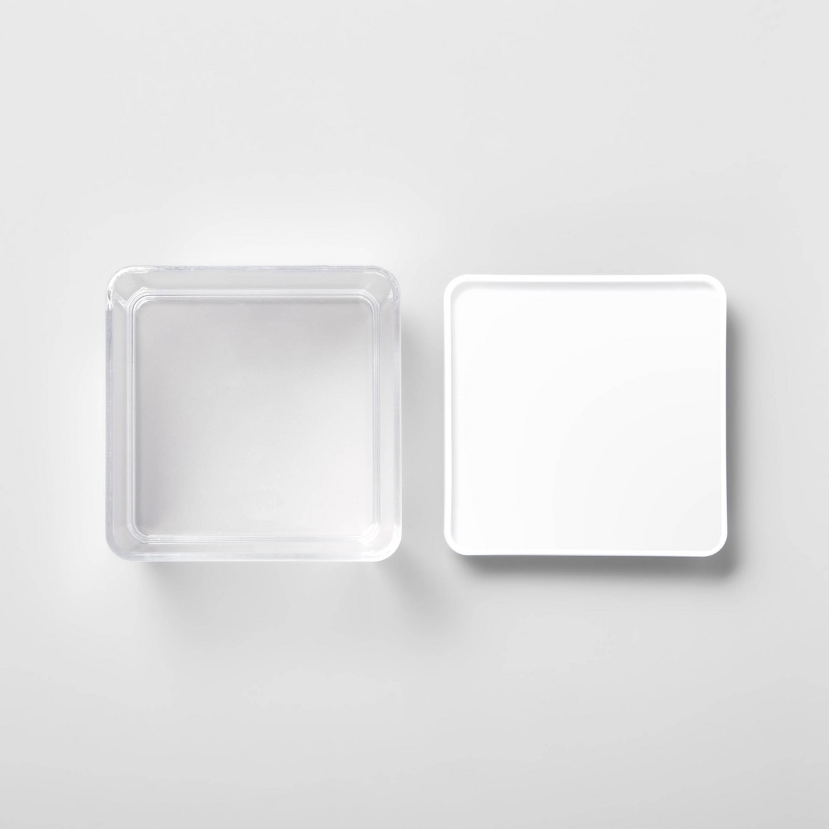 2.75c Short Square Plastic Foo - Food Storage Square Containers reseña y precio