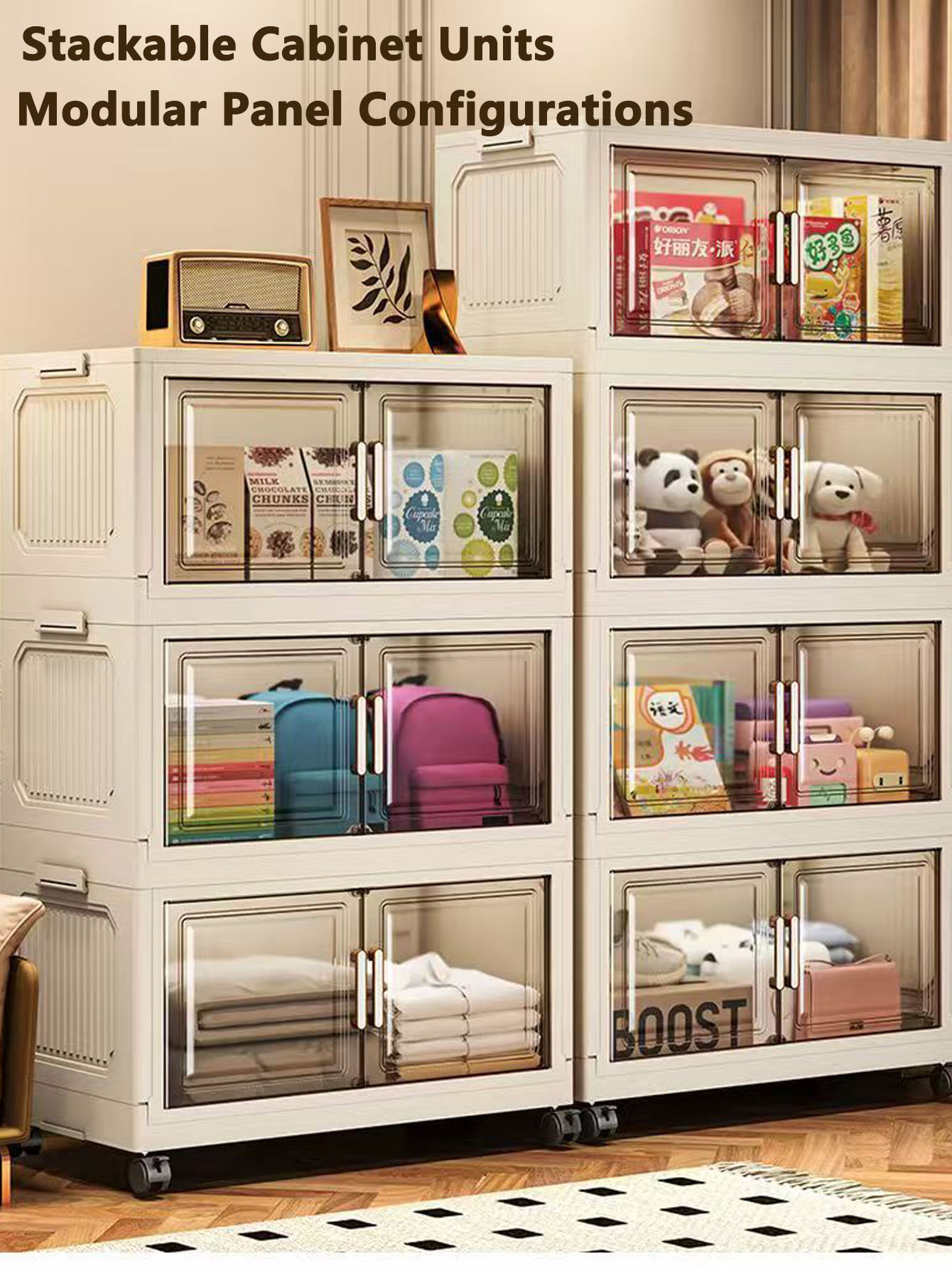 Storage Cabinet Folding Storag - Food Storage Cabinet For Kitchen reseña y precio
