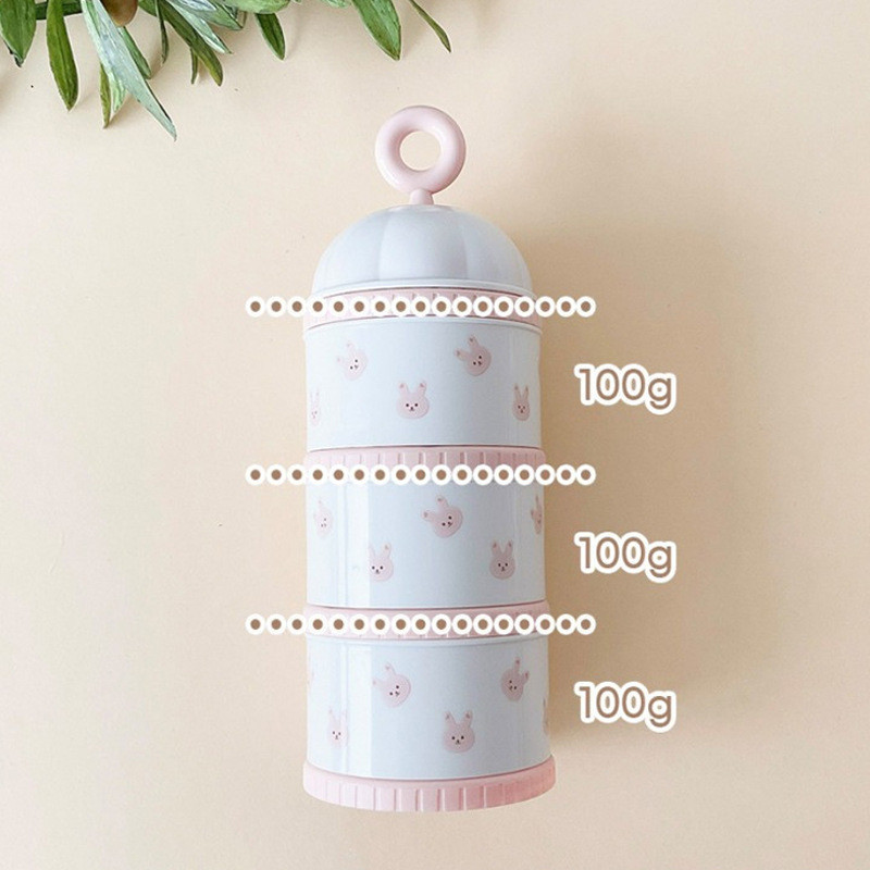 Cute Bear Milk Powder Box Baby - Food Storage Dispenser reseña y precio