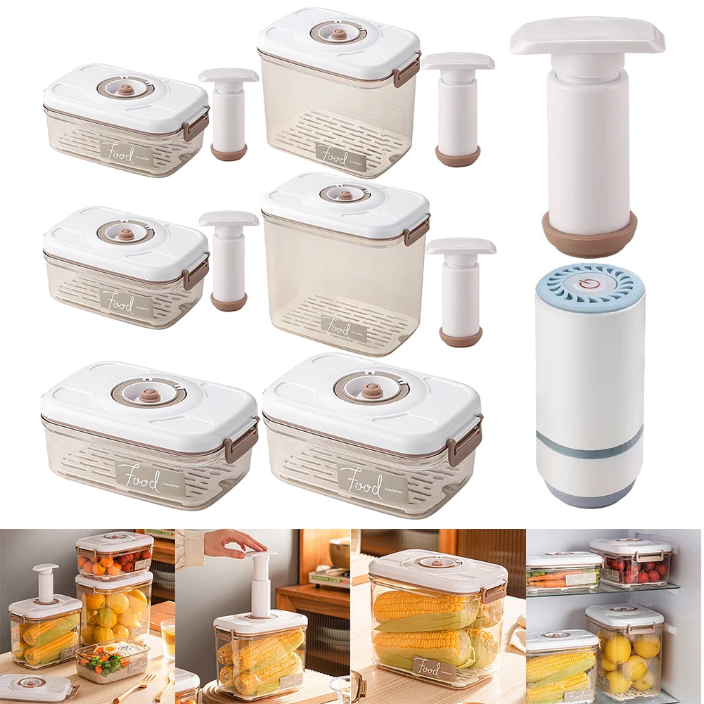 Vacuum Food Storage Box Vacuum - Food Storage Eco Friendly reseña y precio